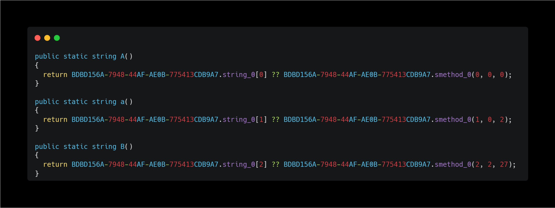 Final .NET Code Analysis 2
