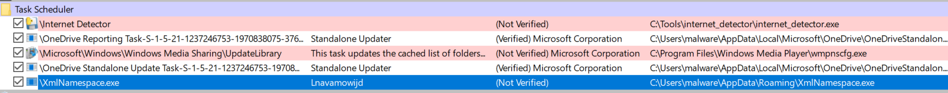Dynamic Schtasks