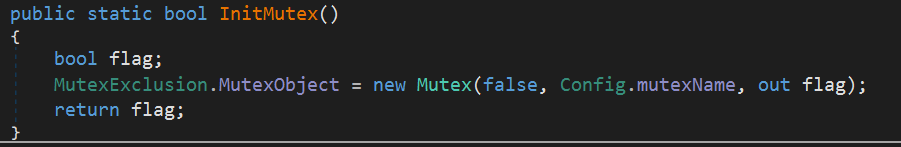 RAT Init Mutex