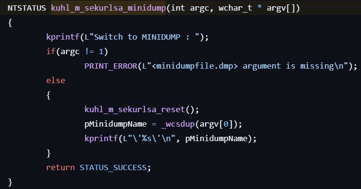 kuhl-m-sekurlsa-minidump