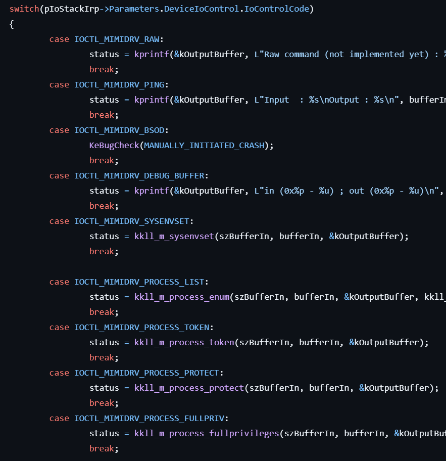 MimiDispatchDeviceControl